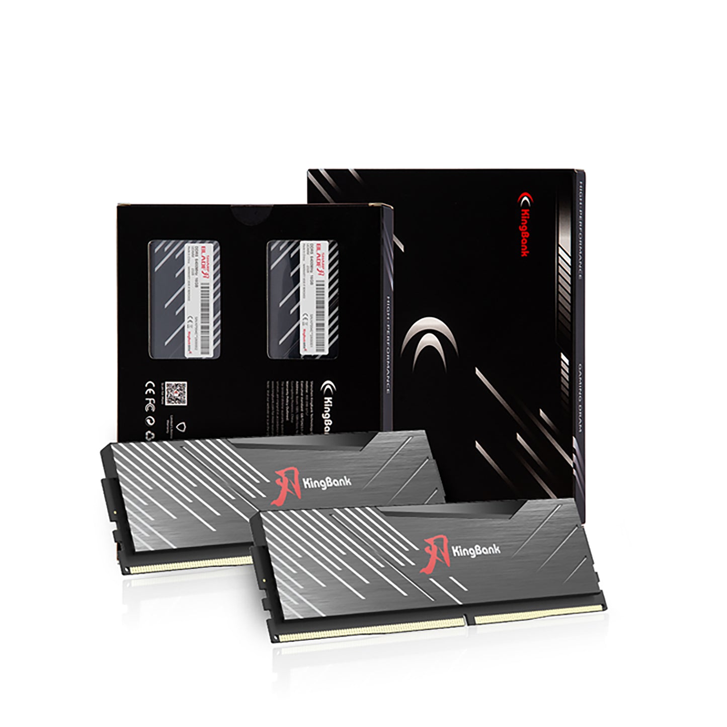 Kingbank KRXB DDR5 6000MHz 16GB*2 CXMT UDIMM Black