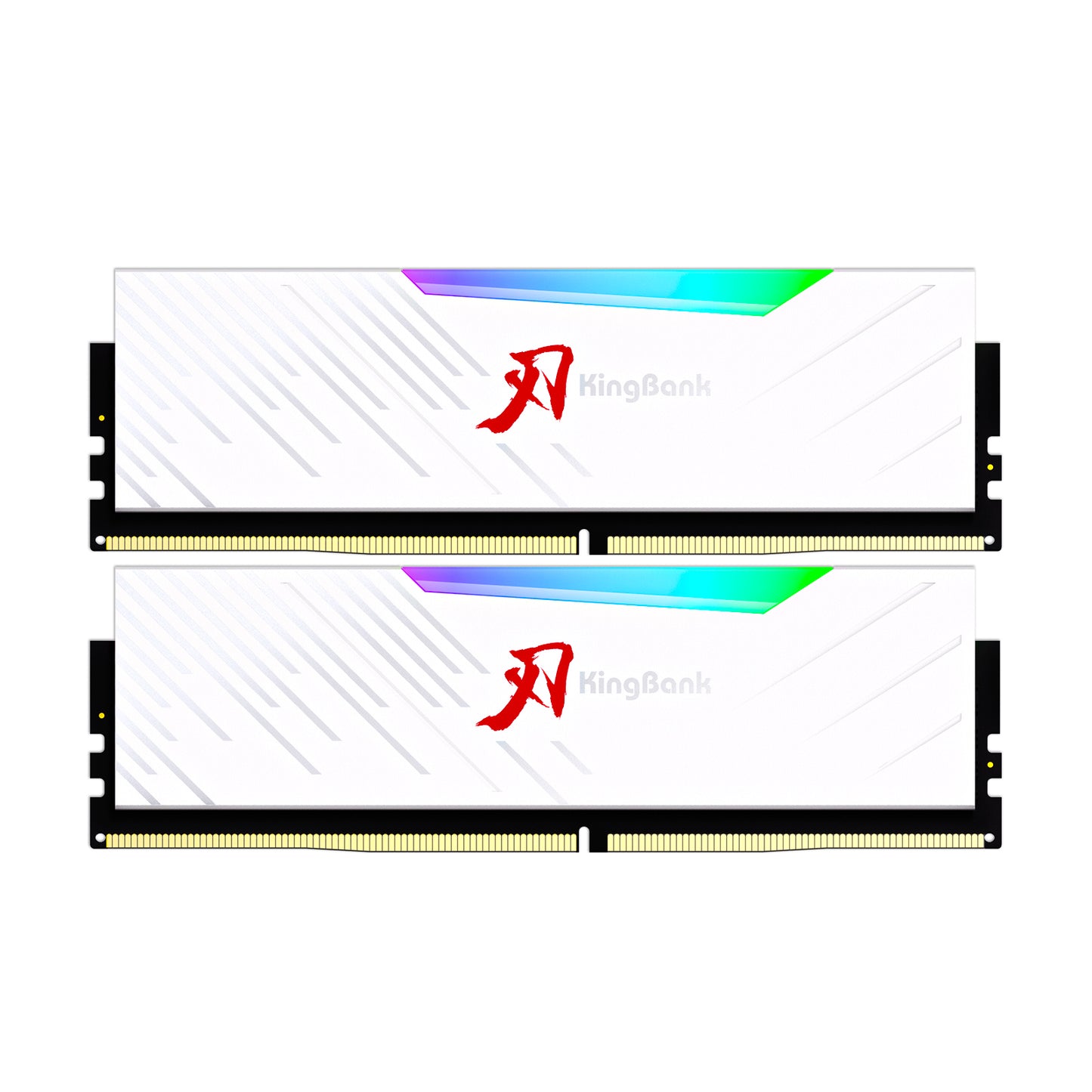 Kingbank KRRW DDR5 6000MHz 16GB*2 UDIMM A Hynix CL28 White RGB