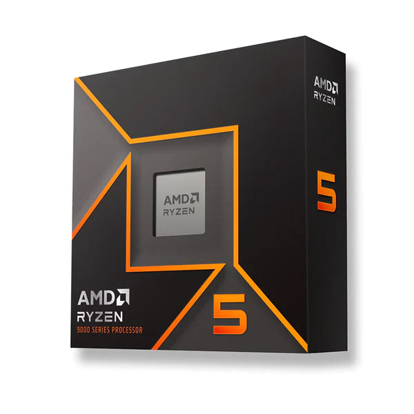 AMD Ryzen 5 9600X CPU Processor – 6 Core 12 Thread 5.4GHz Boost AM5 (OEM / Tray, No Box) – 3 Year Warranty