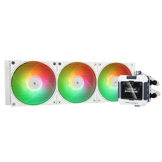 Thermalright Frozen Warframe 360 SE ARGB AIO Liquid CPU Cooler - White (Bulk Packaging)
