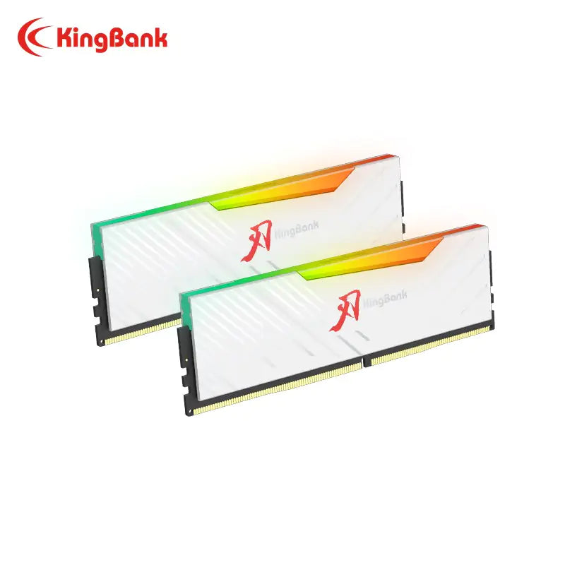Kingbank KRRW DDR5 6000MHz 16GB*2 UDIMM A Hynix CL28 White RGB