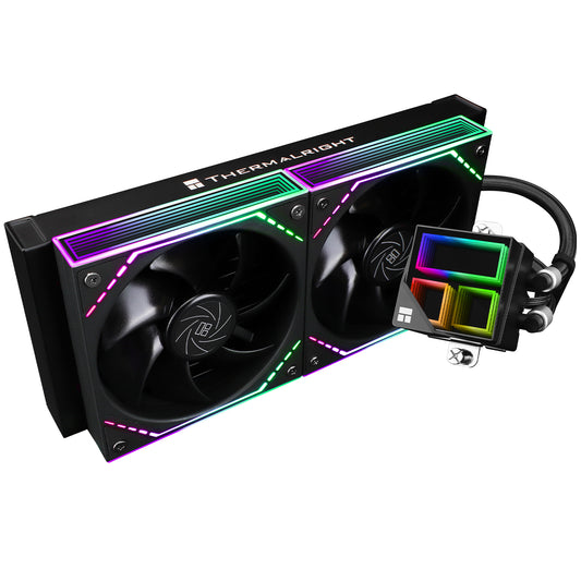 Thermalright Frozen Infinity 240 ARGB AIO Liquid CPU Cooler – Black (Bulk Packaging)
