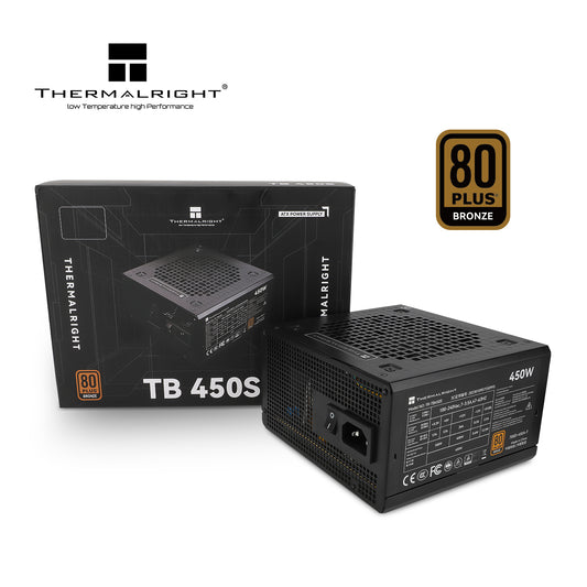 Thermalright TR-TB450S 450W ATX Power Supply – 80 PLUS Bronze Certified