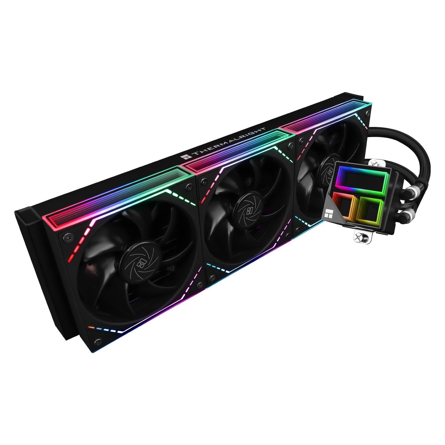 Thermalright Frozen Infinity 360 ARGB AIO Liquid CPU Cooler - Black (Bulk Packaging)