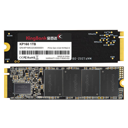 Kingbank KP160 1TB M.2 5000/4200 PCIe 4.0 NVMe M.2 2280 SSD