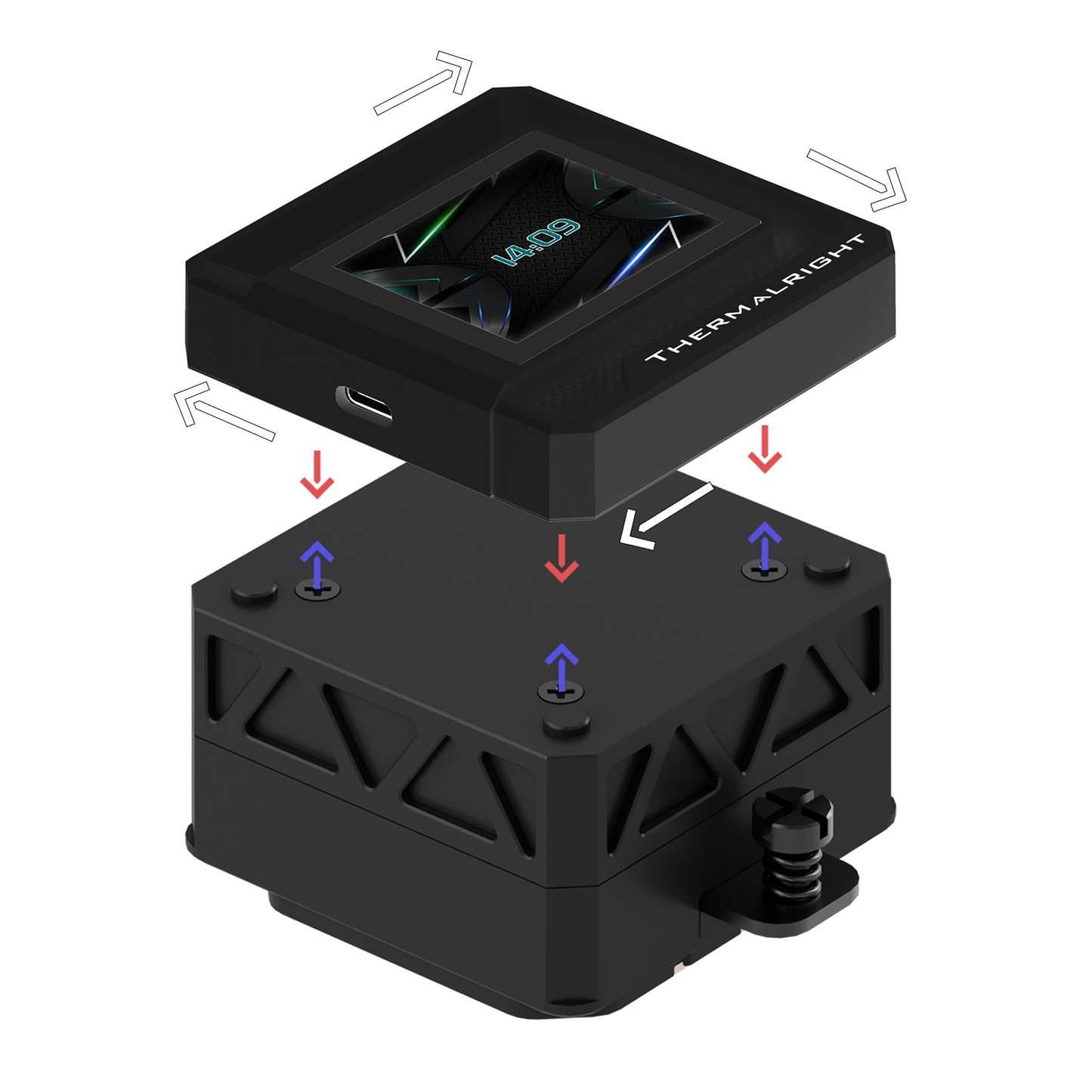 Frozen Warframe SE 360 Argb Black V2