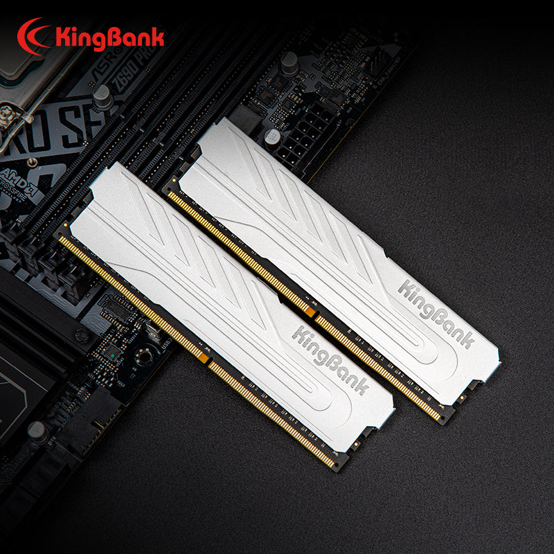Kingbank KJXS DDR4 3200MHz 8GB UDIMM CL16 Silver - Single 8G