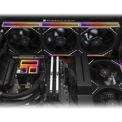 Thermalright Frozen Infinity 360 ARGB AIO Liquid CPU Cooler - Black (Bulk Packaging)