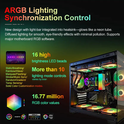 Kingbank KFRB DDR5 6000MHz 16GB*2 UDIMM A Hynix CL26 Black RGB