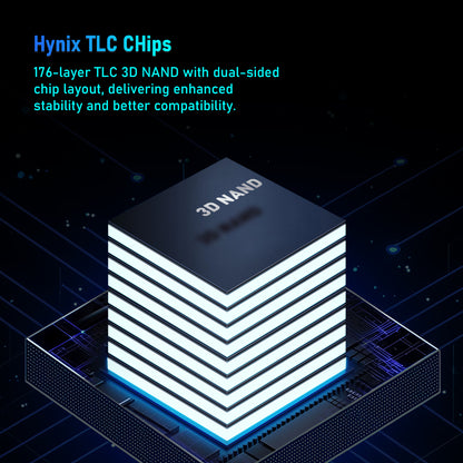 Kingbank KP270 1TB M.2 PCIe 4.0 7400/6800 NVMe M.2 2280 SSD