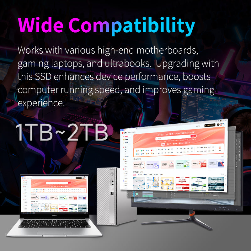 Kingbank KP160 2TB M.2 5000/4200 PCIe 4.0 NVMe M.2 2280 SSD