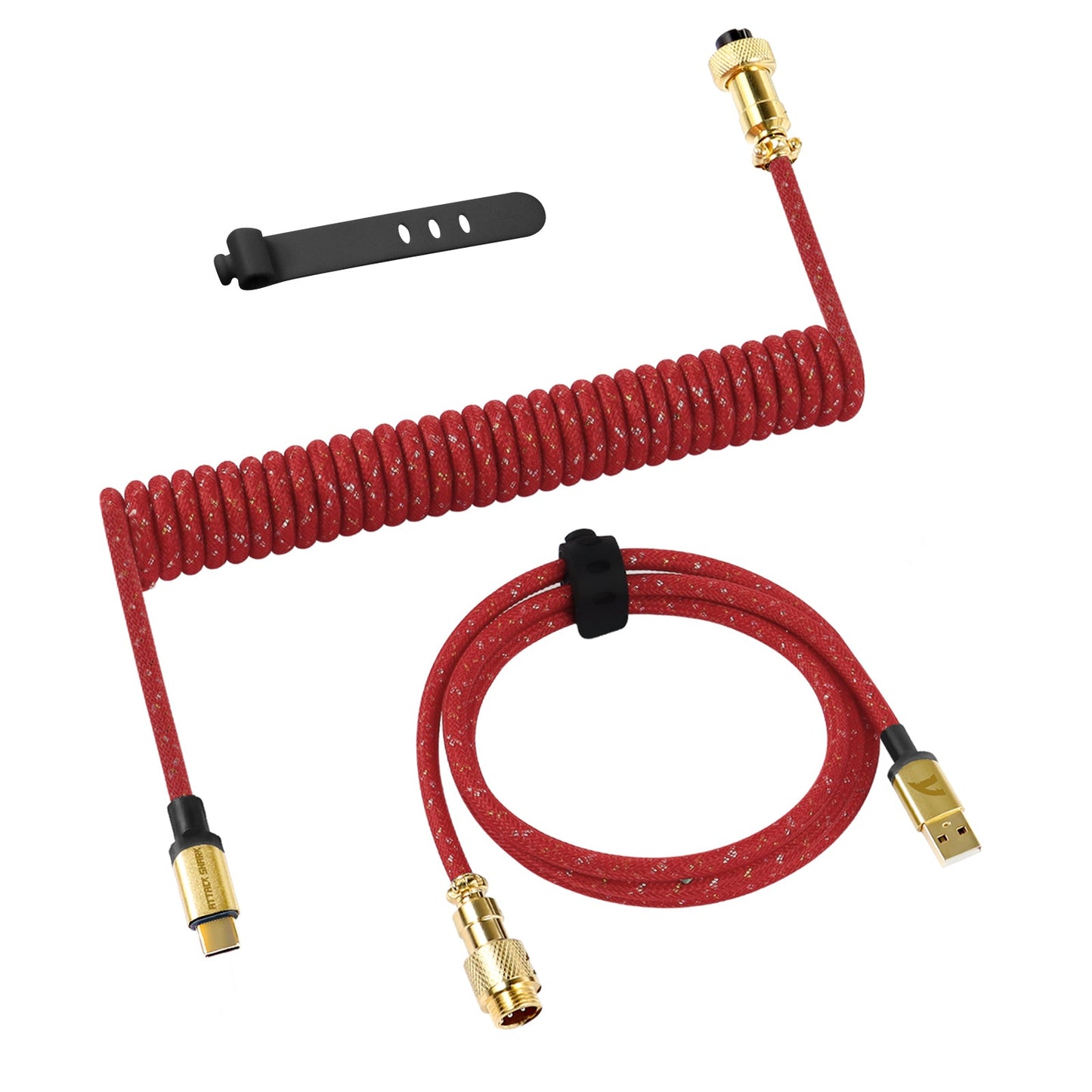 ATTACK SHARK C03 COILED CABLE