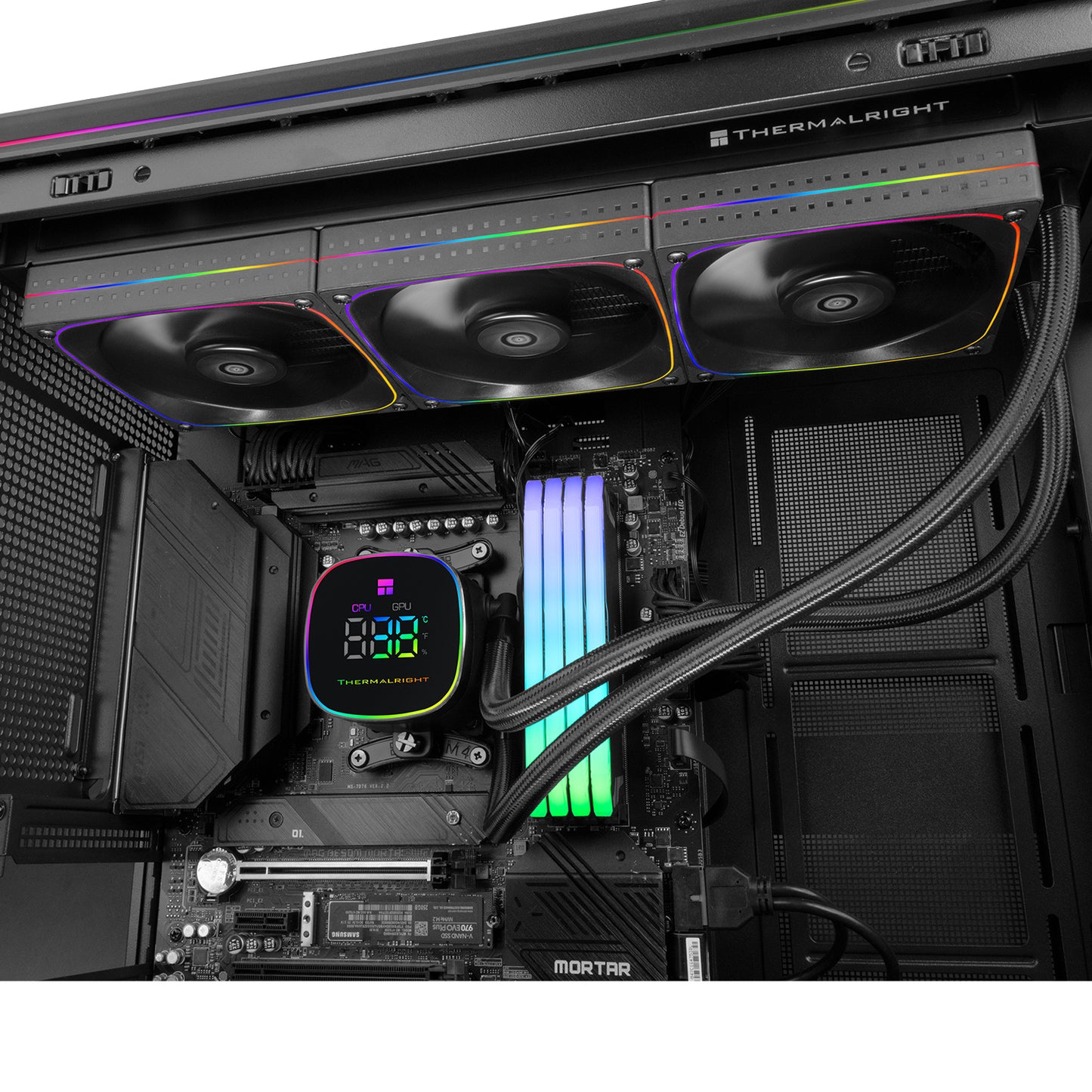 Frozen Horizon 360 Digital Argb Black