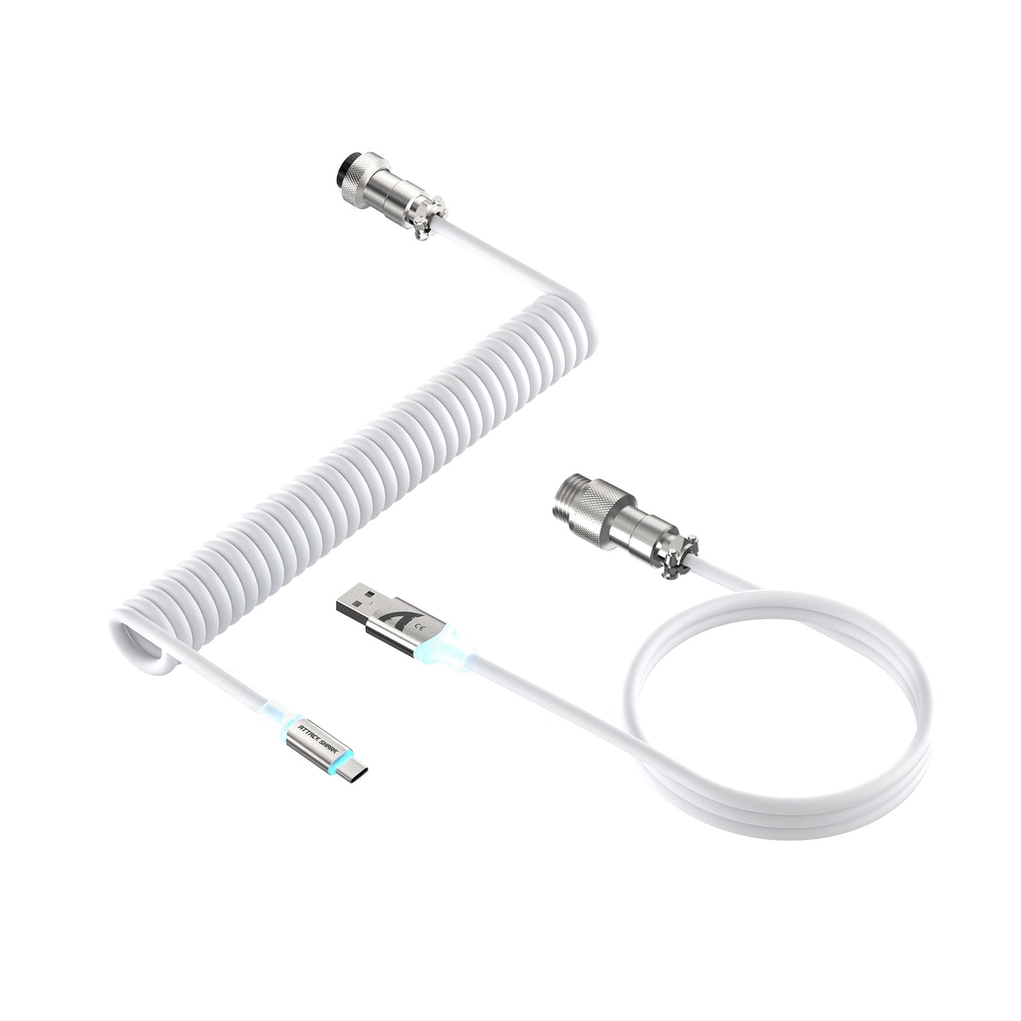 ATTACK SHARK C01Ultra Custom Aviator Cable for 8KHz Magnetic Keyboard