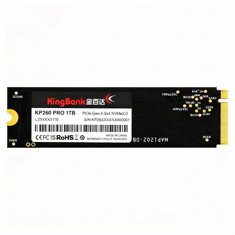 Kingbank KP260 Pro 1TB PCIe 4.0 5000/4200 NVMe M.2 2280 SSD