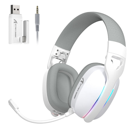 ATTACK SHARK L90 Foldable RGB Ultra-Light Tri-Mode Gaming Headset