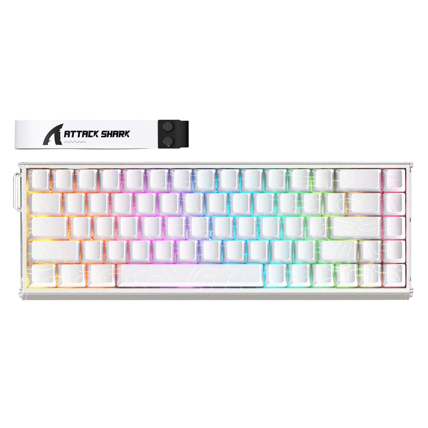 ATTACK SHARK X68MAX HE Rapid Trigger Aluminum Keyboard Magnetic Switch