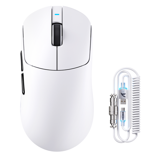 ATTACK SHARK X8PLUS Tri-mode Wireless Gaming Mouse With C06 ULTRA Cable