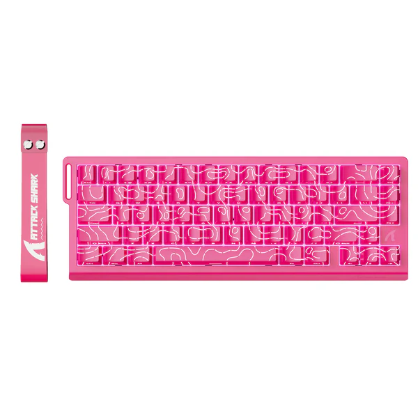 ATTACK SHARK X68 HE 8000Hz Rapid Trigger Keyboard 0.02mm pink